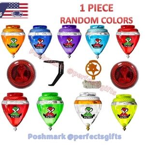 COMETA KING COBRA  Spinning Top TROMPO Holder & Thread Mexican 1pc RANDOM COLOR